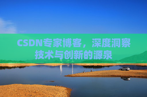 CSDN专家博客，深度洞察技术与创新的源泉